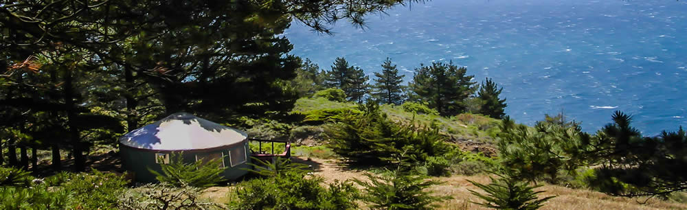 Picture of resort's yurts